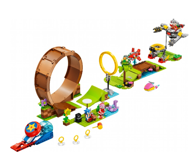 Конструктор Lego Sonic the Hedgehog Змагання петлі Соніка на зеленому пагорбі фото №2