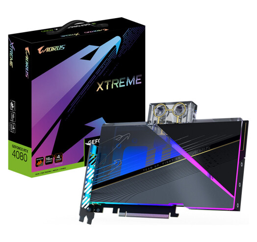Відеокарта GigaByte GeForce RTX 4080 16Gb GDDR6X XTREME WATERFORCE WB фото №7