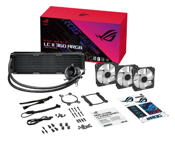 Система охлаждения Asus ROG Strix LC II 360 (90RC00F0-M0UAY4) фото №5