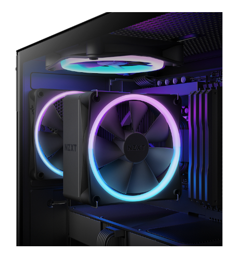 Система охлаждения NZXT T120 RGB Black (RC-TR120-B1) фото №3