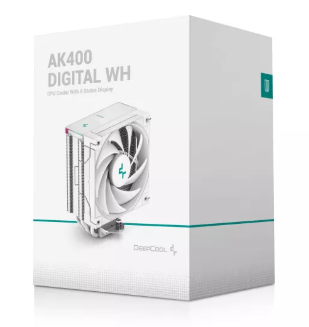 Система охолодження Deepcool AK400 Digital WH (R-AK400-WHADMN-G) фото №8