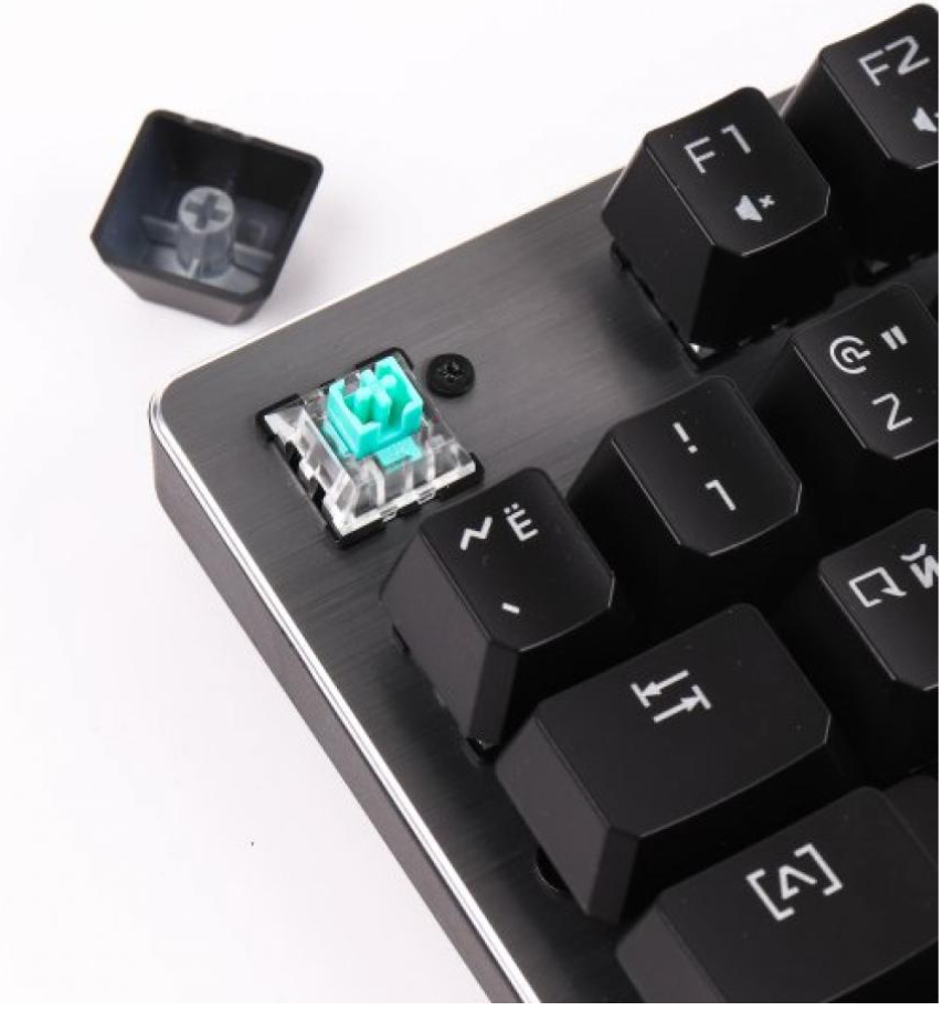 Клавіатура A4Tech Bloody B760 Green Sw Grey фото №5