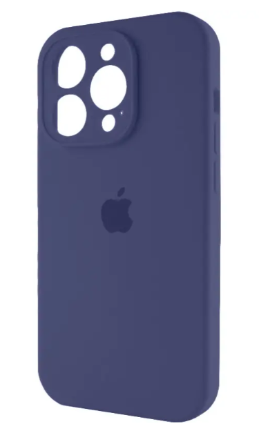 Чохол для телефона Soft Case Silicone Full Case AA Camera Protect for Apple iPhone 14 Pro (7) Dark Blue фото №3