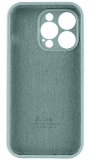 Чохол для телефона Soft Case Silicone Full Case AA Camera Protect for Apple iPhone 15 Pro (46) Pine Green фото №4