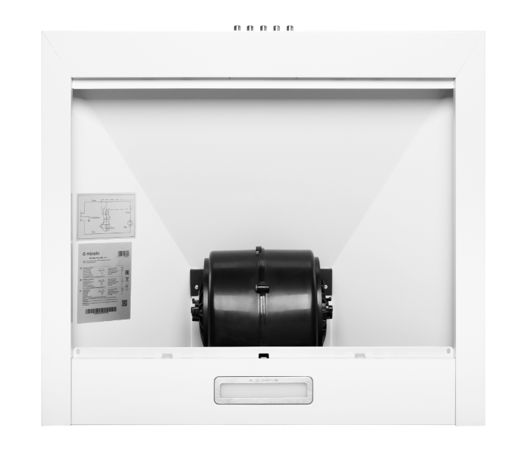 Вытяжки Minola HK 5214 WH 700 LED фото №4