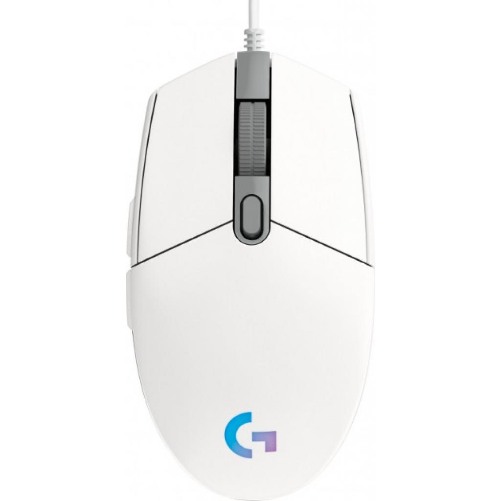 Компьютерная мыш Logitech G102 Lightsync White (910-005824)