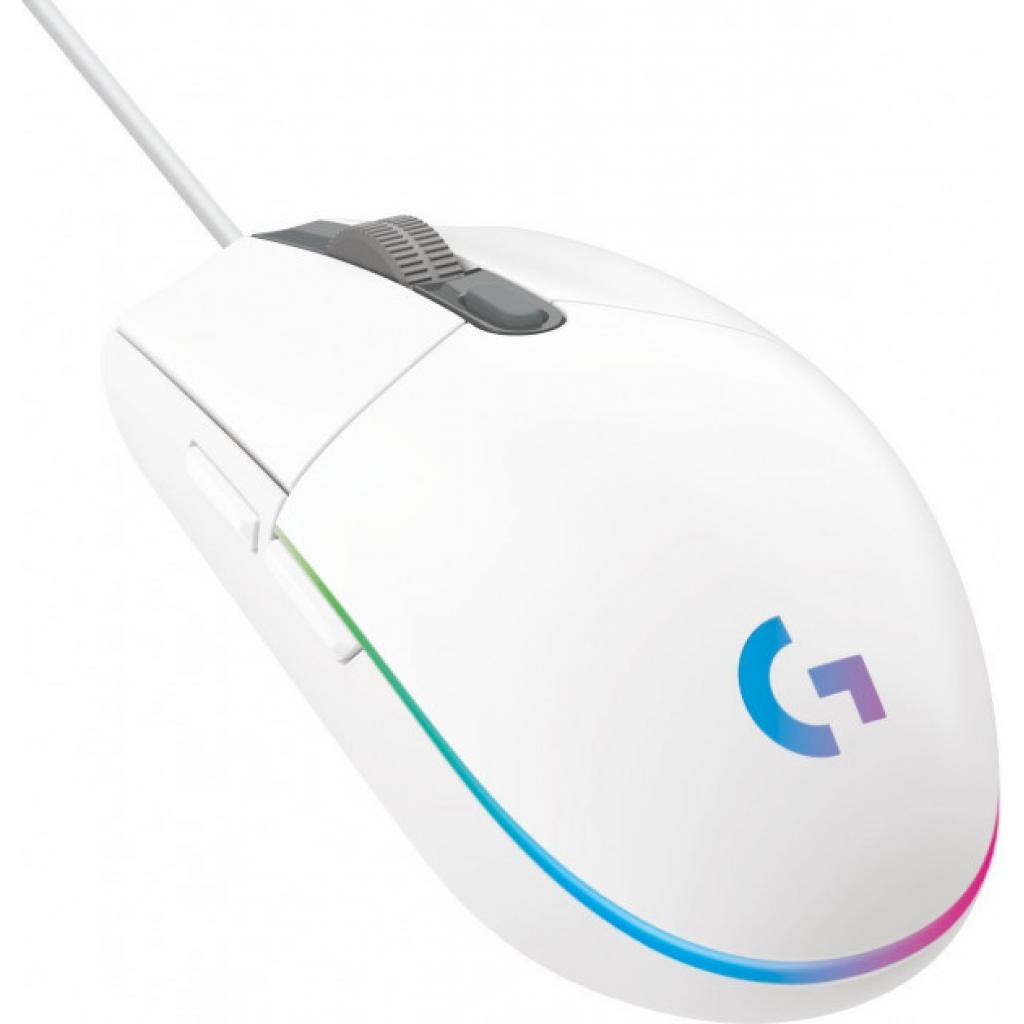 Компьютерная мыш Logitech G102 Lightsync White (910-005824) фото №2