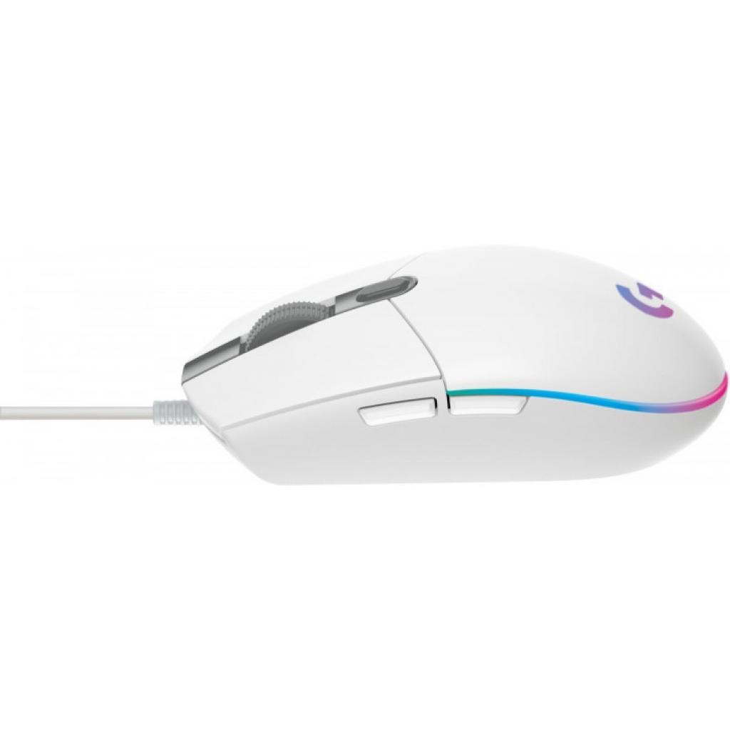Компьютерная мыш Logitech G102 Lightsync White (910-005824) фото №3