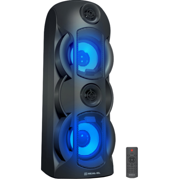 Портативна колонка REAL-EL X-787 Black фото №3