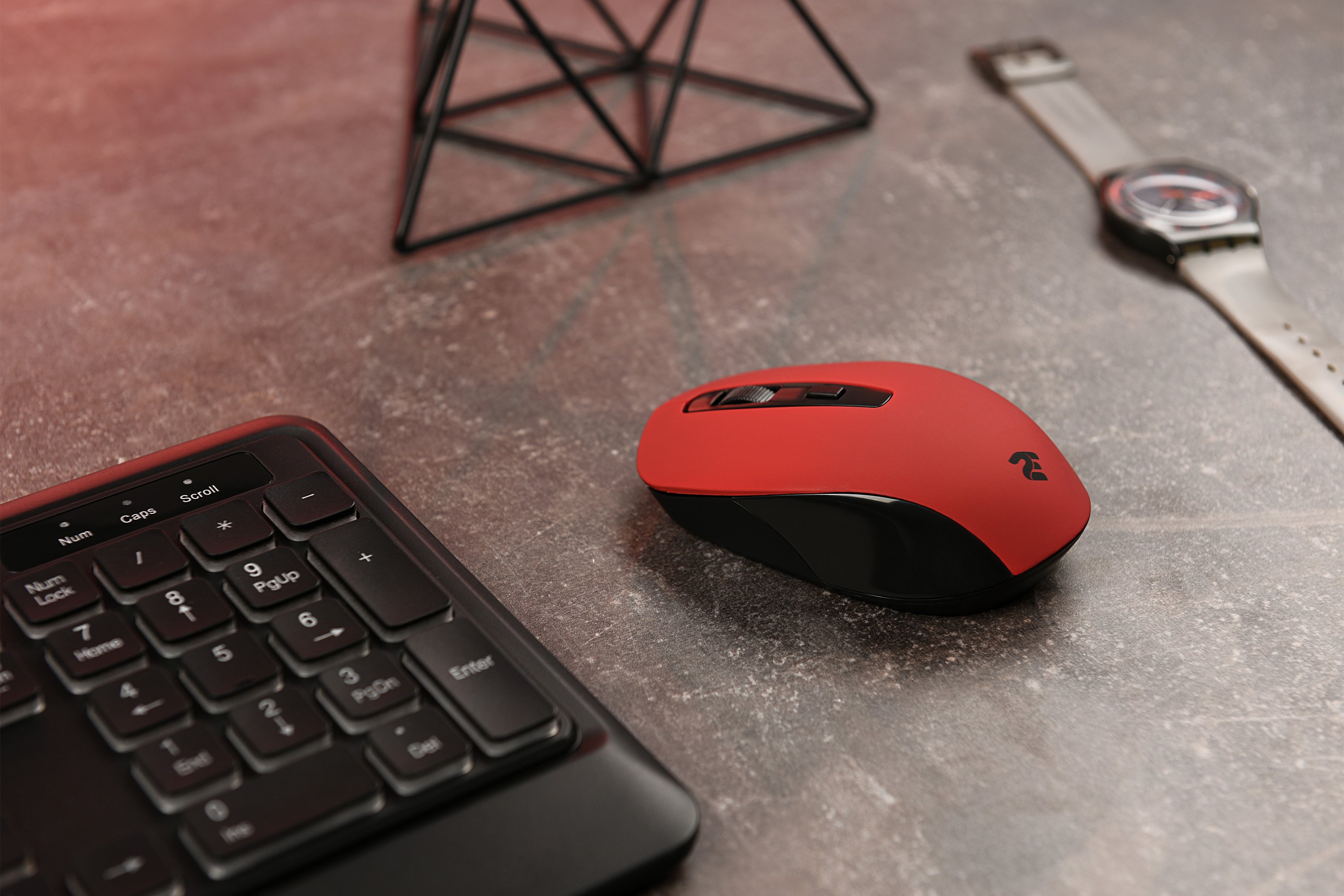 Компьютерная мыш 2E MF211 WL Red фото №5