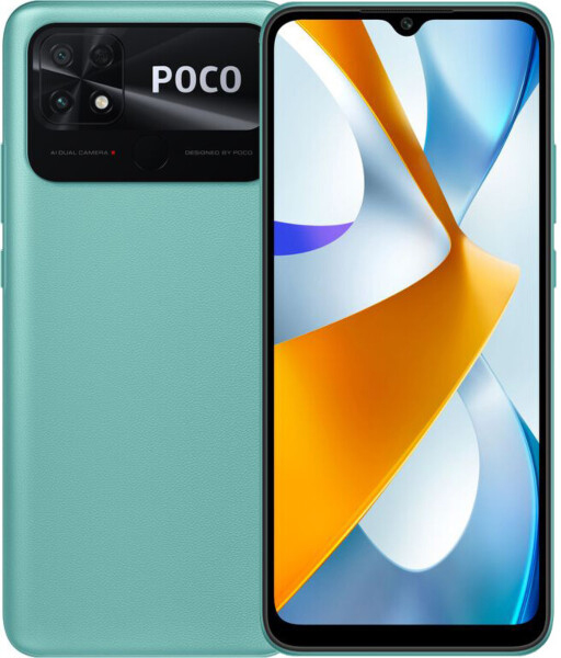 Смартфон Xiaomi Poco C40 4/64GB Dual Sim Coral Green EU