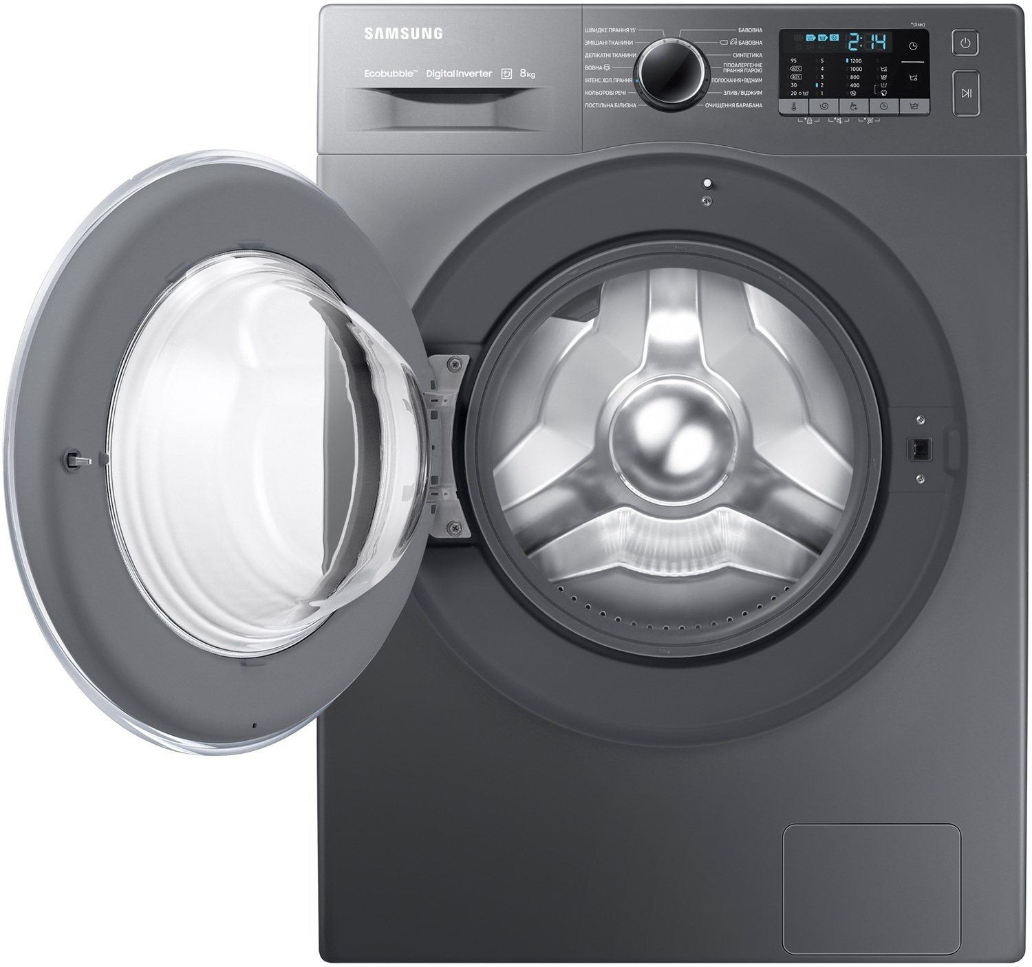 Пральна машина  Samsung WW80J52K0HX/UA фото №2