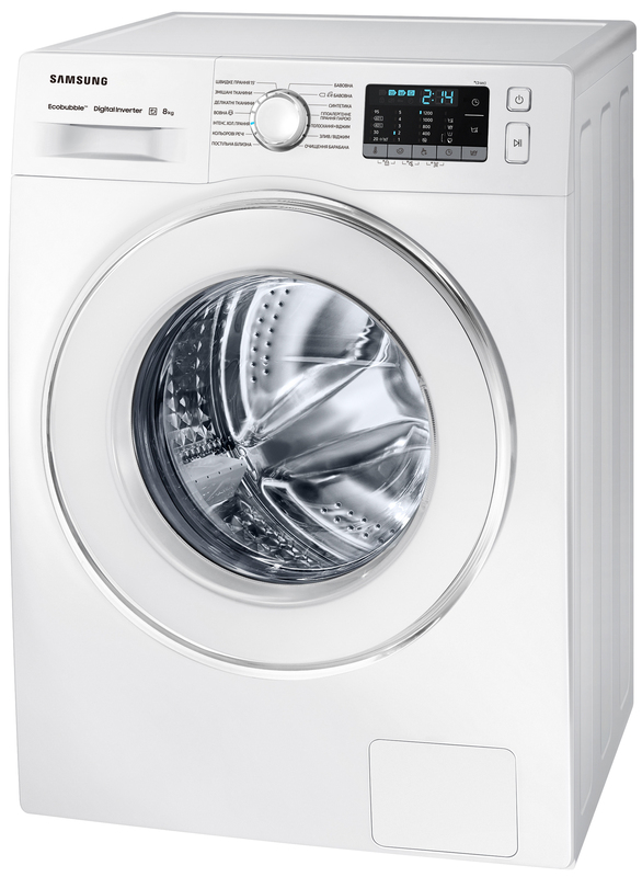 Пральна машина  Samsung WW80J52E0JW/UA фото №3