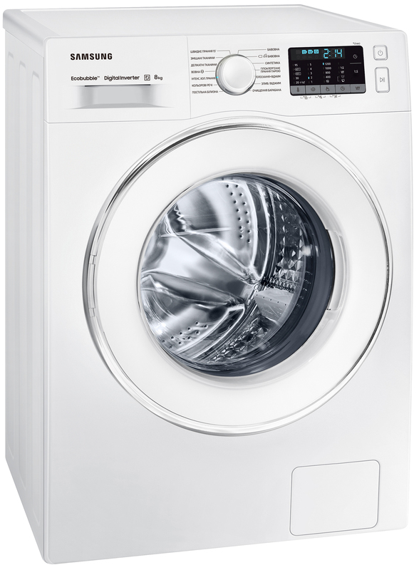 Пральна машина  Samsung WW80J52E0JW/UA фото №2