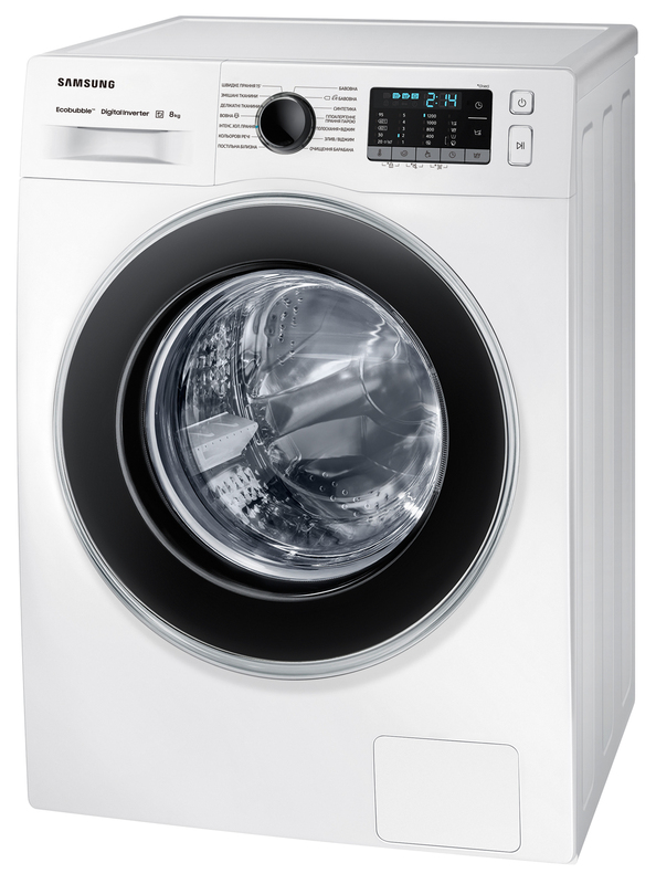 Пральна машина  Samsung WW80J52K0HW/UA фото №2