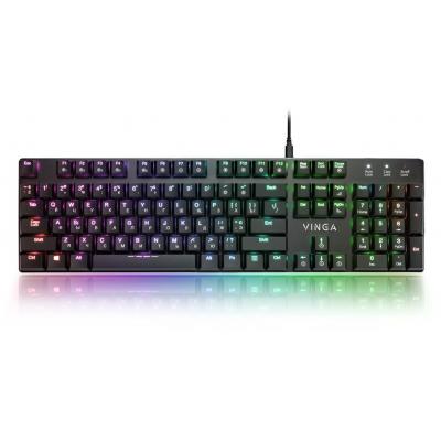 Клавиатура Vinga KBGM-395 black фото №2