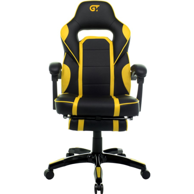 Геймерське крісло GT Racer X-2749-1 Black/Yellow фото №2