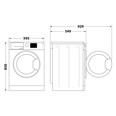 Пральна машина  Indesit EWDE7528WEU фото №6