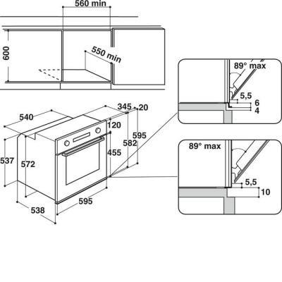 Духовой шкаф Whirlpool AKZ96270IX фото №7