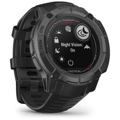 Смарт-часы Garmin Instinct 2X Solar Tactical Edition Black (010-02805-03) фото №3