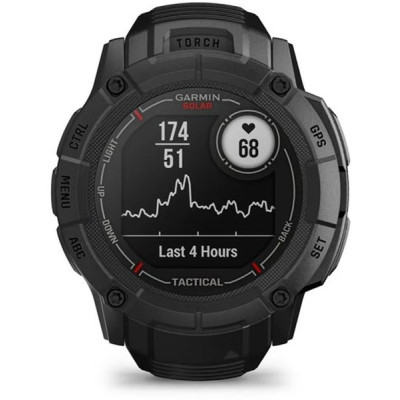 Смарт-часы Garmin Instinct 2X Solar Tactical Edition Black (010-02805-03) фото №7