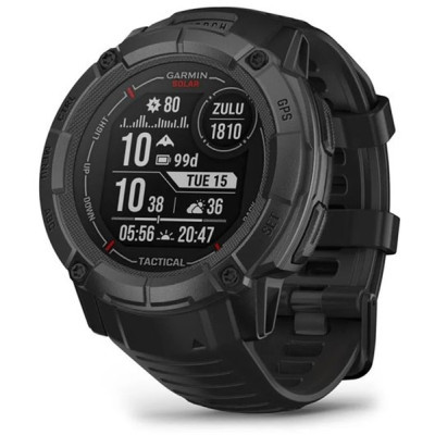 Смарт-часы Garmin Instinct 2X Solar Tactical Edition Black (010-02805-03)