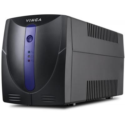 Источник бесперебойного питания Vinga LED 600VA plastic case with USB (VPE-600PU)