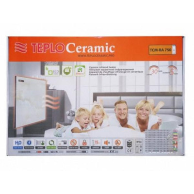 Обігрівач Teploceramic TCM-RA500BLACK фото №4