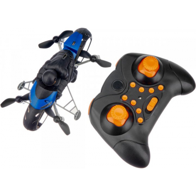 Радиоуправляемая игрушка ZIPP Toys Квадрокоптер Flying Motorcycle Blue (RH818 blue) фото №2