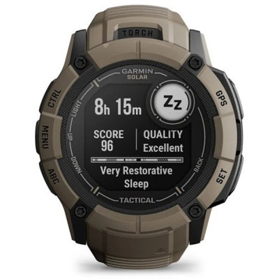 Смарт-часы Garmin Instinct 2X Solar Tactical Edition Coyote Tan (010-02805-02) фото №12