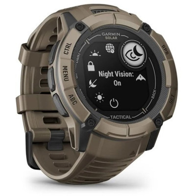 Смарт-часы Garmin Instinct 2X Solar Tactical Edition Coyote Tan (010-02805-02) фото №3