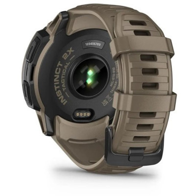Смарт-часы Garmin Instinct 2X Solar Tactical Edition Coyote Tan (010-02805-02) фото №6