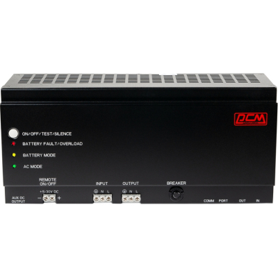 Джерело безперебійного живлення Powercom DRU850DIN, 510W (DRU850DIN) фото №2
