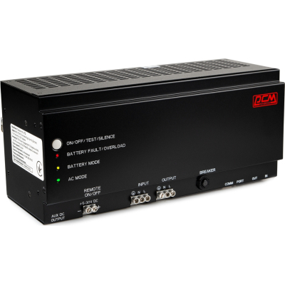 Джерело безперебійного живлення Powercom DRU850DIN, 510W (DRU850DIN) фото №5