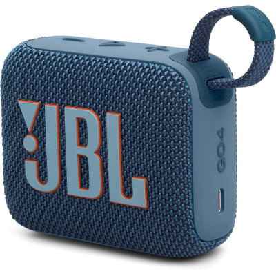 Портативна колонка JBL Go 4 Blue (GO4BLU) фото №2