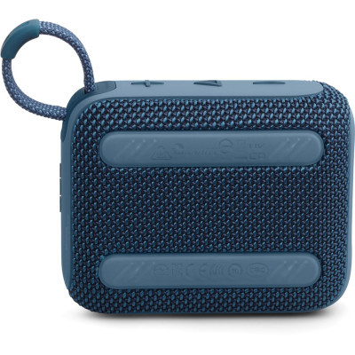 Портативна колонка JBL Go 4 Blue (GO4BLU) фото №4