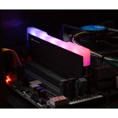 Модуль пам'яті для комп'ютера Exceleram DDR4 8GB 3200 MHz RGB X2 Series Black  (ERX2B408326A) фото №5