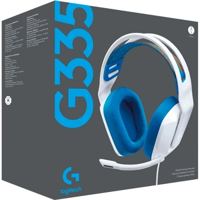 Наушники Logitech G335 Wired Gaming White (981-001018) фото №4