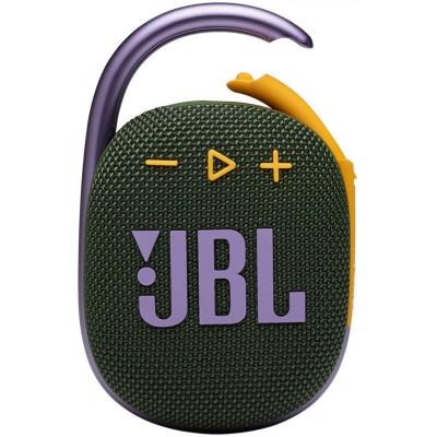 Портативна колонка JBL Clip 4 Green (CLIP4GRN) фото №2
