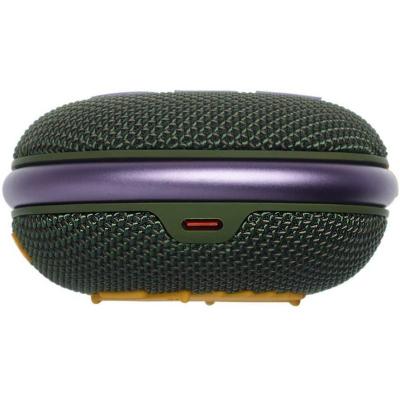 Портативна колонка JBL Clip 4 Green (CLIP4GRN) фото №5