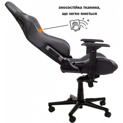 Геймерское кресло GT Racer X-8005 Dark Gray/Black фото №4