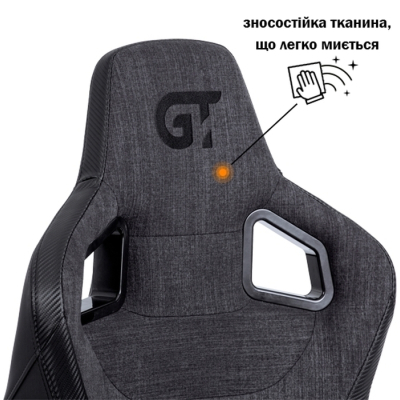 Геймерское кресло GT Racer X-8005 Dark Gray/Black фото №6