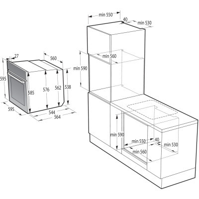 Духова шафа Gorenje BPS6737E04DBG фото №10