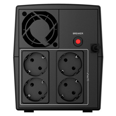 Джерело безперебійного живлення NJOY Keen 1500VA (UPLI-LI150KE-CG01B) фото №4