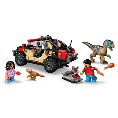 Конструктор Lego Jurassic World Втеча по бездоріжжю від раптора (76972) фото №3