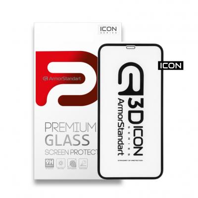Защитное стекло Armorstandart Icon 3D для Apple iPhone 11 Pro Black (ARM55720-GI3D-BK)