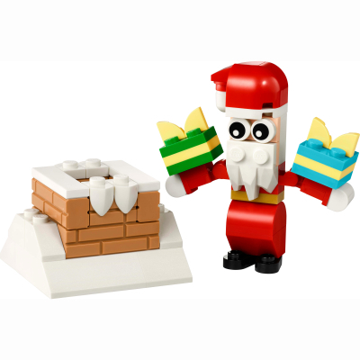 Конструктор Lego recruitment Creator Різдвяні забави з димарем із Сантою (30692) фото №2