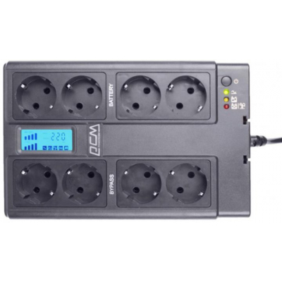 Джерело безперебійного живлення Powercom CUB-850N LCD фото №3