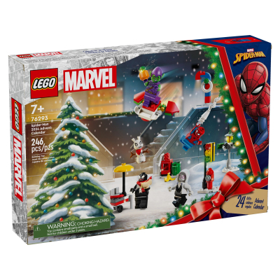 Конструктор Lego Marvel Новорічний календар на 2024 рік Людина-Павук (76293)