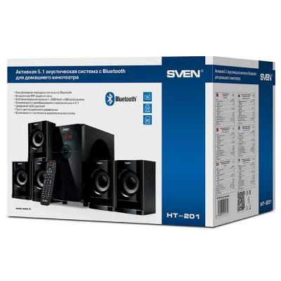 Акустическая система Sven HT-201 black фото №8